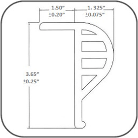 P Bumpers- XX Large (4 Channel)