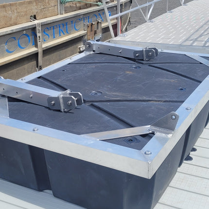 Adjustable Aluminum Float Cradle for Gangway