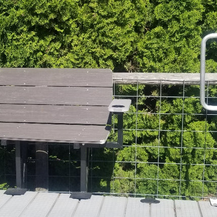 5’ Bench with arm rests (EZ Dock Mount)