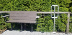 5’ Bench with arm rests (EZ Dock Mount)