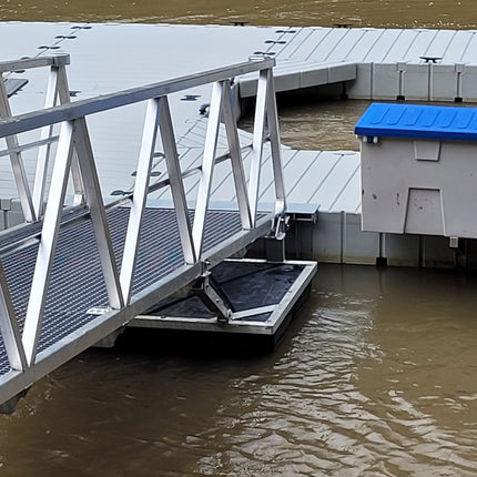 Adjustable Aluminum Float Cradle for Gangway