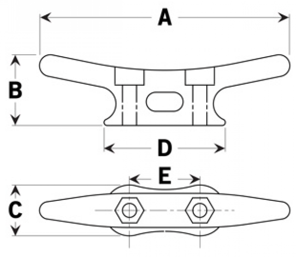 Galvanized Steel Cleats