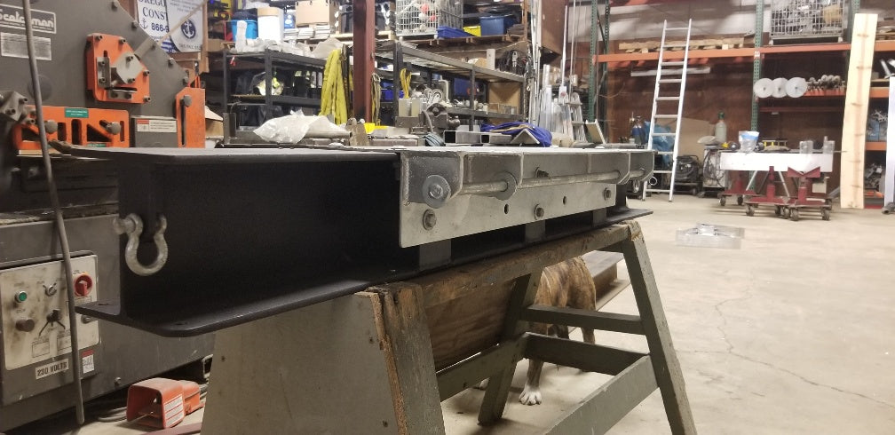 HDG STEEL ABUTMENT/ FLOAT HINGE BRACKET