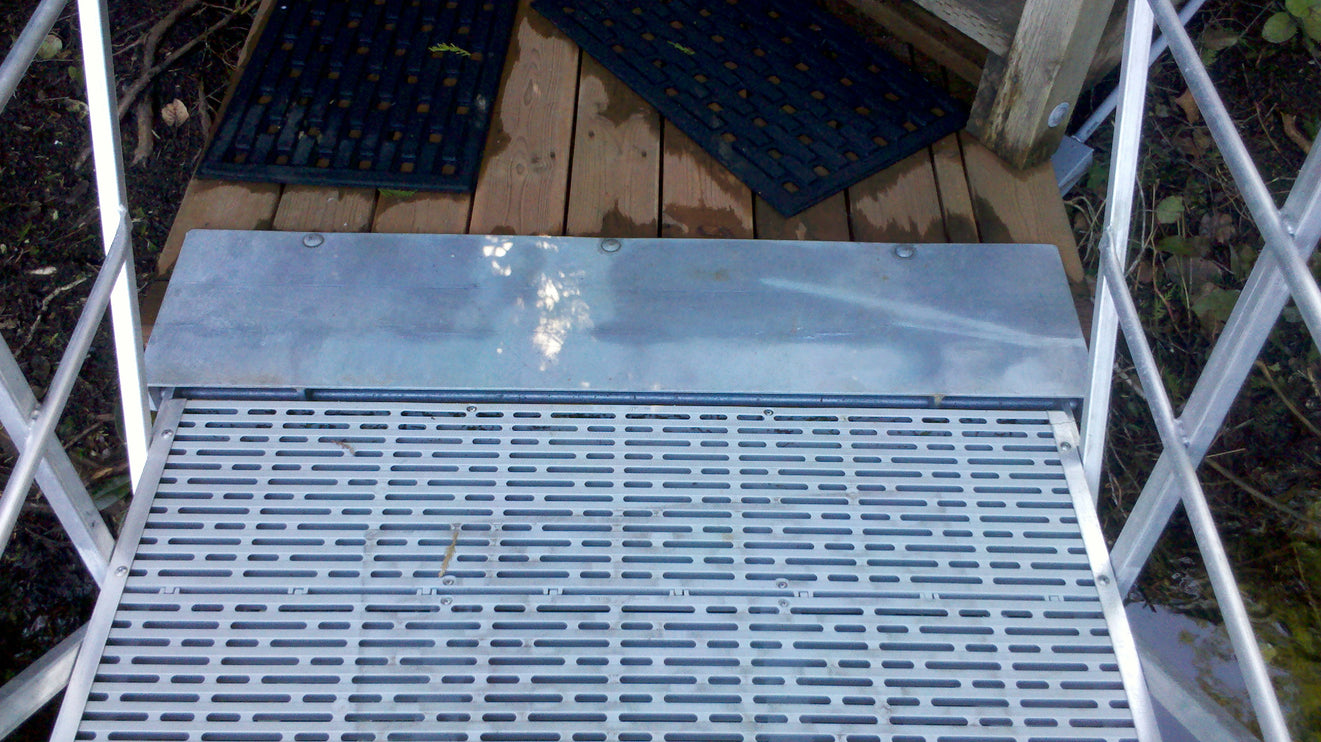 HDG STEEL ABUTMENT/ FLOAT HINGE BRACKET