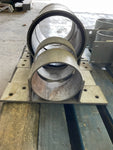 6.5" Galvanized Steel Pipe Holders-Used