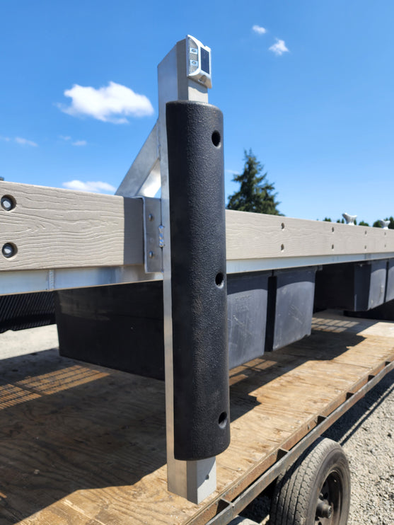 HD Aluminum Vertical Fender Bracket Assembly EZ Dock HD 60" Vertical Fender Bracket Assembly