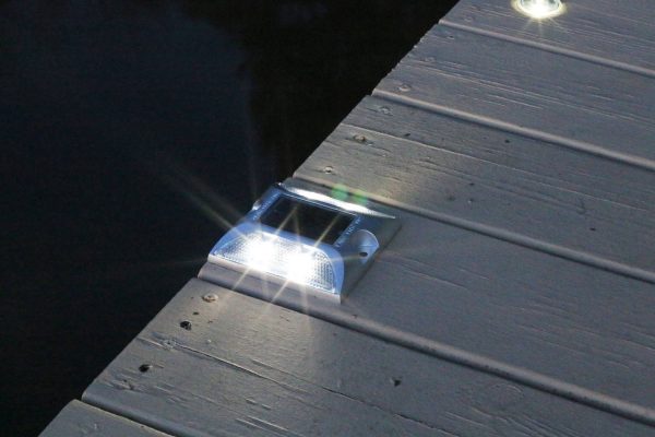 Marine Solar LED Dock/Deck Lights