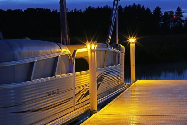 Solar Underglow Dock/ Post Lights