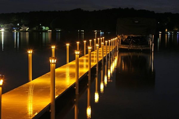 Solar Underglow Dock/ Post Lights