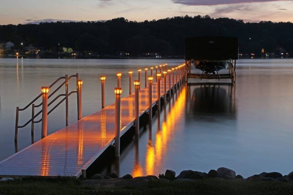 Solar Underglow Dock/ Post Lights