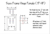 Steel Truss Frame Accessories