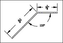 Dock Hardware –Dock Finger Stabilizers