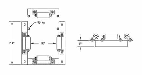 Internal Square Pile Guides (Prefabricated)