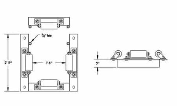 Internal Square Pile Guides (Prefabricated)