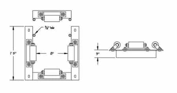 Internal Square Pile Guides (Prefabricated)