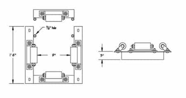 Internal Square Pile Guides (Prefabricated)