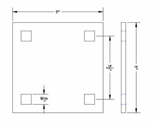 Dock Hardware – Backing Plates