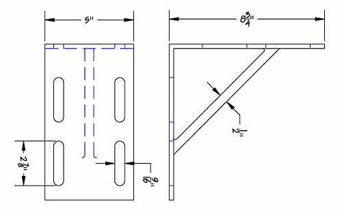 Dock Hardware – Inside Corner