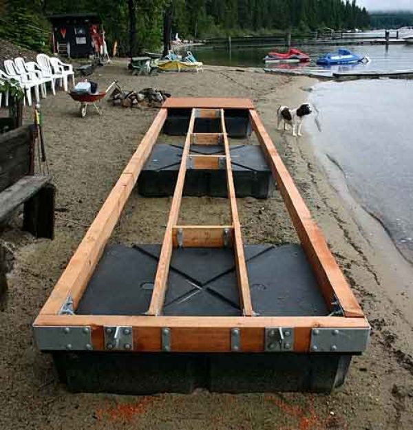 Dock Hardware – Outside Corner End