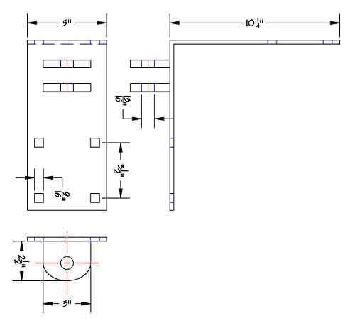 Dock Hardware – Outside Corner Female