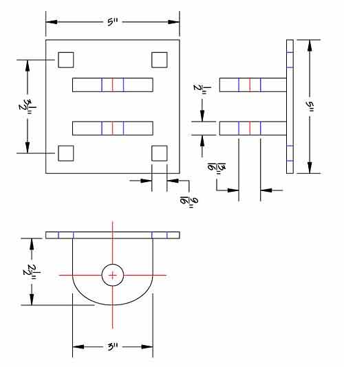 Dock Hardware – Single T Female