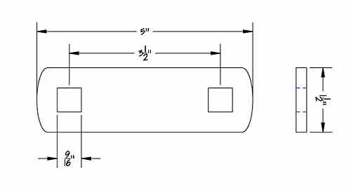 Dock Hardware- Washer Plate